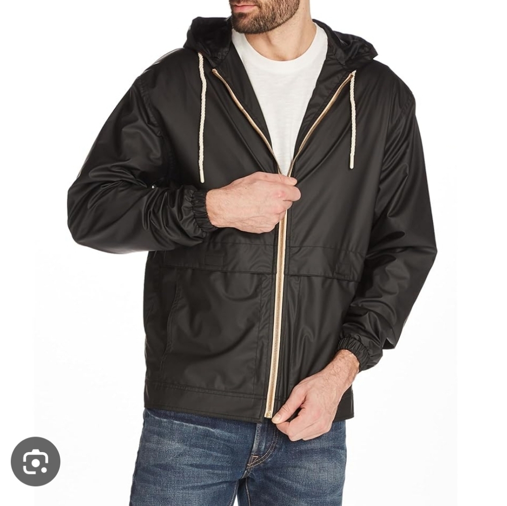 Weatherproof Men's Dark Gray Raincoat